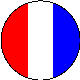 Nederland, Wit, met rood vlak rechts en blauw vlak links Nederland, Wit, met rood vlak rechts en blauw vlak links