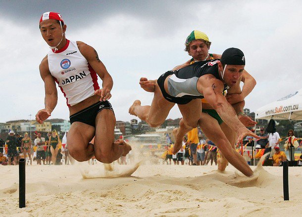 Masato, Paul en Tom in actie