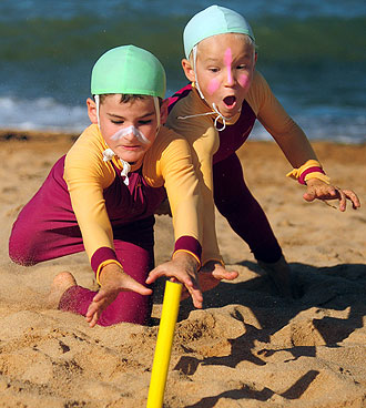 Beach Flags voor alle leeftijden