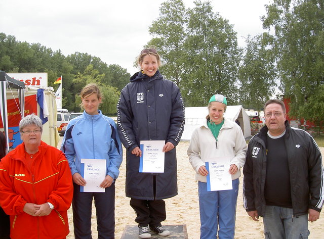 Beach Flags podium Dames Beach Flags podium Dames