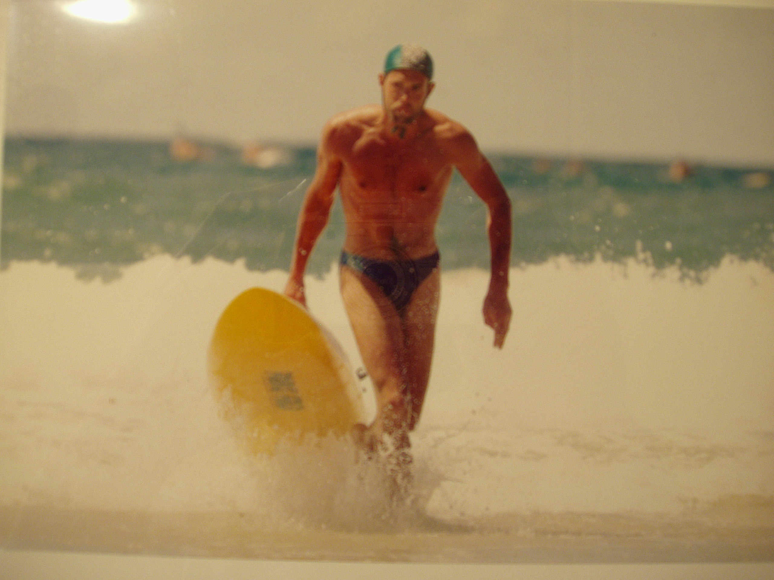 Jeroen Koster tijdens de Board Race van de Aussies 2004