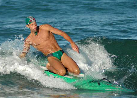 Jeroen Koster tijdens Rescue 2004 in Itali&euml;