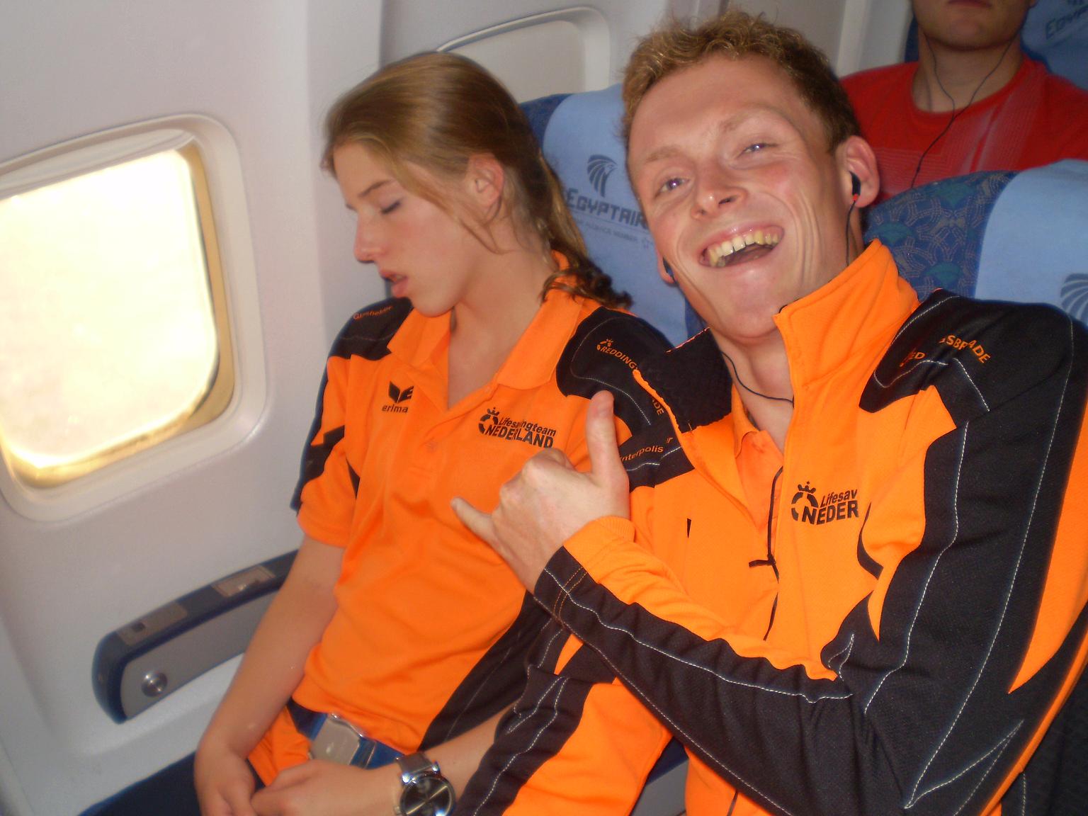 Ruud zag dat Ilvy ook niet zo'n problemen had met de vluchtduur.