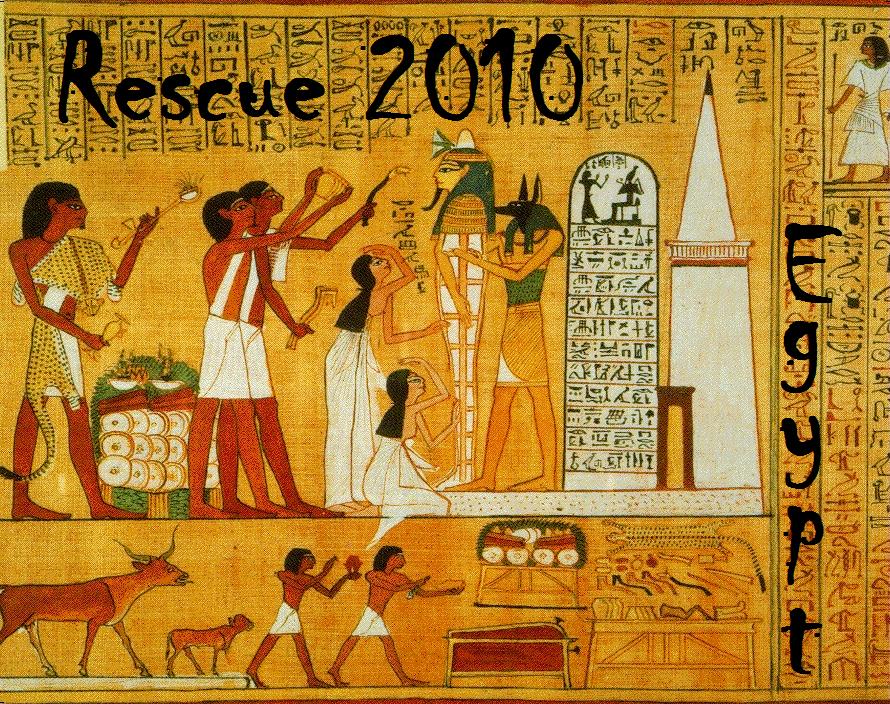 Rescue 2010 in Egypte, we hadden het kunnen weten...