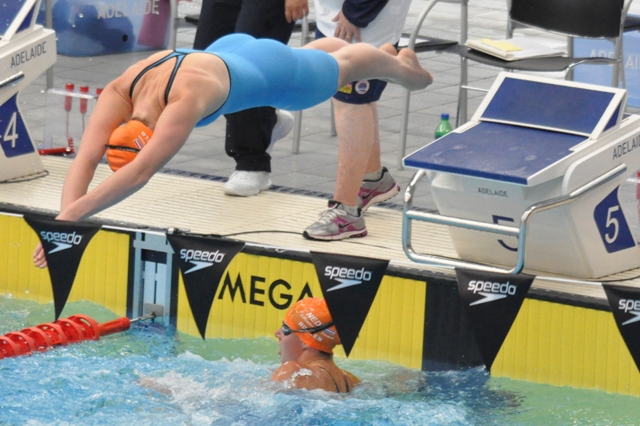 Wissel na 2x50 meter hindernis