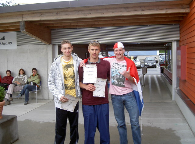 Surf Race podium